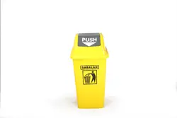 سطل زباله بادبزنی 70 لیتری سبلان (قیمت عمده)