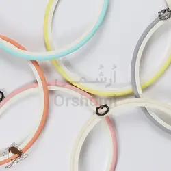 کارگاه ژله ای رنگی گلدوزی قطر 23 سانت