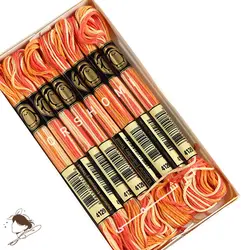 نخ مولتی کالر پنگوئن کد 4120