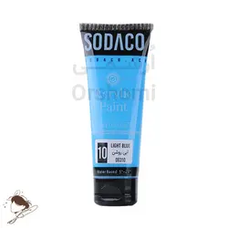 رنگ اکریلیک تیوپی ساده سوداکو آبی روشن کد 8310