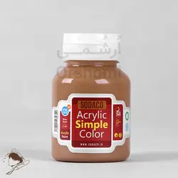 رنگ اکریلیک ساده سوداکو نسکافه ای کد 330