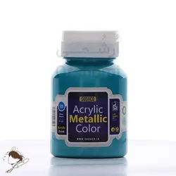 رنگ اکریلیک متالیک سوداکو فیروزه ای کد 293