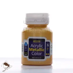 رنگ اکریلیک متالیک سوداکو زرد کد 208