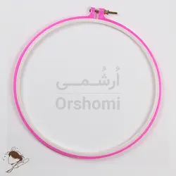 کارگاه نیدل پانچ و گلدوزی پلاستیکی شیار دار قطر 26 سانتی متر