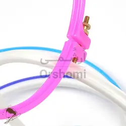 کارگاه نیدل پانچ و گلدوزی پلاستیکی شیار دار قطر 26 سانتی متر