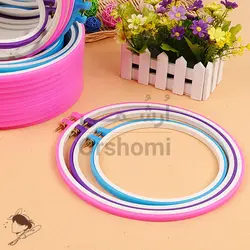 کارگاه نیدل پانچ و گلدوزی پلاستیکی شیار دار قطر 26 سانتی متر