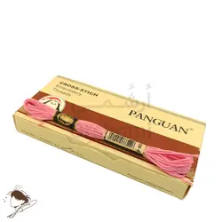 نخ نیدل پانچ و گلدوزی پنگوئن صورتی کد 603