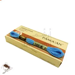 نخ نیدل پانچ و گلدوزی پنگوئن آبی کد 996