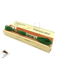 نخ نیدل پانچ و گلدوزی پنگوئن سبز کد 3818