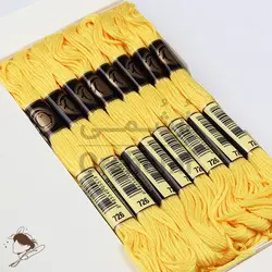 نخ گلدوزی پنگوئن کد 726 زرد