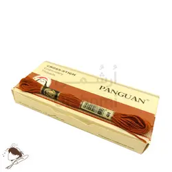 نخ نیدل پانچ و گلدوزی پنگوئن قهوه ای کد 400