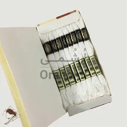 نخ نیدل پانچ و گلدوزی پنگوئن سفید کد 5200