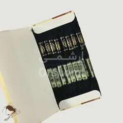 نخ نیدل پانچ و گلدوزی پنگوئن مشکی کد 310