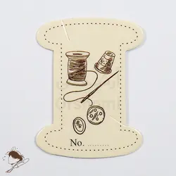 بوبین نخ گلدوزی و نیدل پانچ طرح کاموا