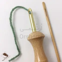 سوزن پانچ دوزی ضخیم دمسه DMC دسته چوبی