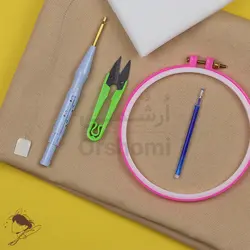 پک پایه لوازم پانچ دوزی با سوزن ضخیم
