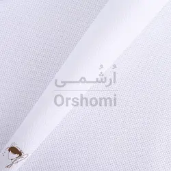 پارچه 14 کانت شماره دوزی پنگوئن - ابعاد 50x50 سانت سفید