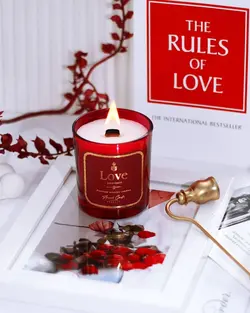 شمع معطر لوکس قرمز