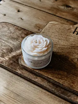 شمع لیوانی معطر گل