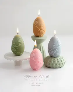 شمع تخم مرغ کد2