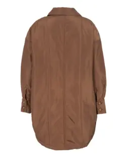 کاپشن کوتاه زنانه آجری ماسی