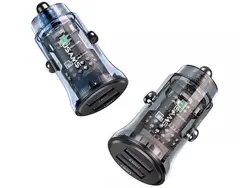 شارژر فندکی یو اس بی یوسامز USAMS US-CC162 C31 USB Car Charger