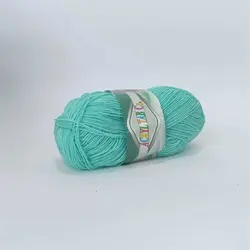 کاموا اکریل تاب سبز آبی