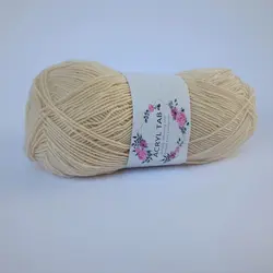 کاموا اکریل تاب کرم رنگ بدن