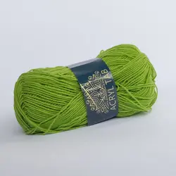 کاموا اکریل تاب سبز پسته ای