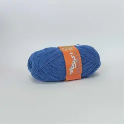 کاموا اکریل تاب آبی تیره کد 888