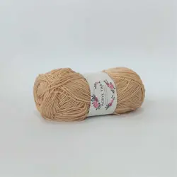 کاموا اکریل تاب قهوه ای روشن کد 815