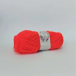 کاموا اکریل تاب نارنجی نئونی کد 108