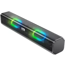 اسپیکر بلوتوث قابل حمل هوکو Hoco Wireless speaker BS49 Dazzling sound desktop
