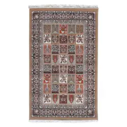 گلیم ماشینی کد 113 طرح خشتی