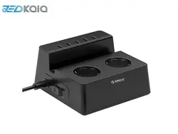 چند راهی 2 سوکت و 5 یو اس بی اوریکو Orico 2 AC with 5 USB Charging Port ODC-2A5U-V1-EU