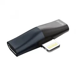 مبدل لایتنینگ به پورت شارژ و صوت پرودو مدل PD-LLDONG-BK