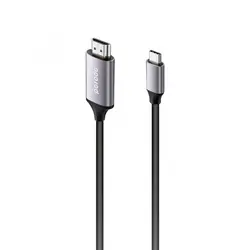 کابل تبدیل Type-C به HDMI پرودو مدل PD-4KCHD2-GY به طول 2 متر