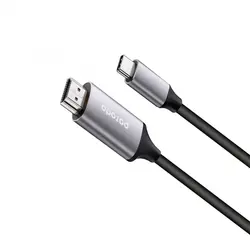 کابل تبدیل Type-C به HDMI پرودو مدل PD-4KCHD2-GY به طول 2 متر