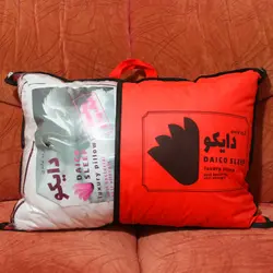 بالش هتلی دیواره دار دایکو ( 1700 گرم ، الیاف میکروژل، پارچه هتلی، کیف دار )