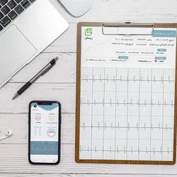 دستگاه ثبت نوار قلب شش لید زیستل (ECG) مدل N-PEC1