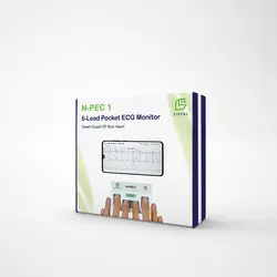 دستگاه ثبت نوار قلب شش لید زیستل (ECG) مدل N-PEC1