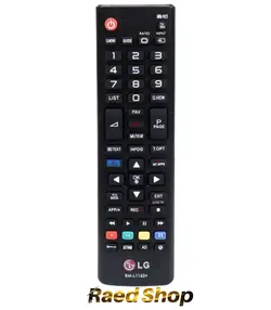 ریموت کنترل تلویزیون ال جی معمولی مدل RM-L1162+ LG