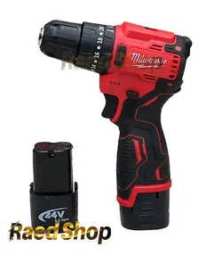 دریل چکشی و شارژی و پیچ گوشتی میلواکی 24 ولت موتور براشلس Milwaukee 24V