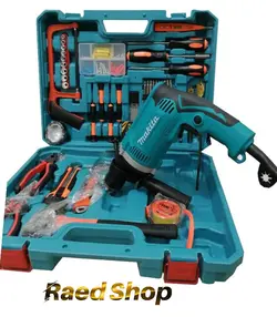 دریل چکشی ماکیتا 1630 پک کامل Makita HP1630