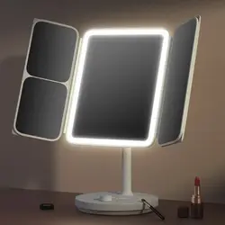 آینه آرایشی شیائومی Xiaomi Jordan And Judy NV536 LED Counter Vanity Mirror-Foldable دارای LED