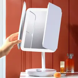 آینه آرایشی شیائومی Xiaomi Jordan And Judy NV536 LED Counter Vanity Mirror-Foldable دارای LED