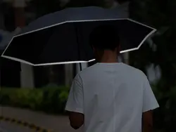 چتر اتوماتیک تاشو آفتابی و بارانی automatic umbrella folding sun protection UV sunshade large