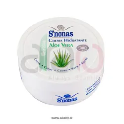 کرم مرطوب کننده اسنوناس حاوی عصاره آلوئه ورا حجم 200 میل