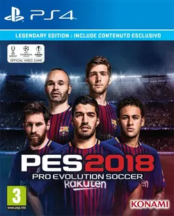 اکانت قانونی PES 2018 برای PS4 و PS5