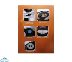 زود پز دوقلو مونتینی 5 و 7 لیتری